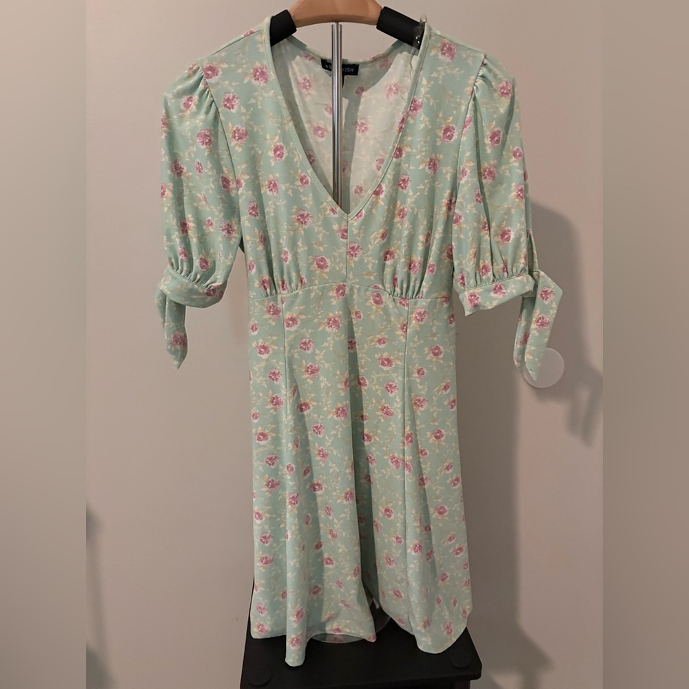 ASUS Mint and Pink Floral Dress